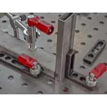 Equerre et butee pour table de soudage tf